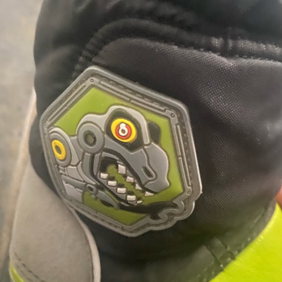 Crocs lights lodge point Robo Saur slip on c11 - Picture 13 of 16